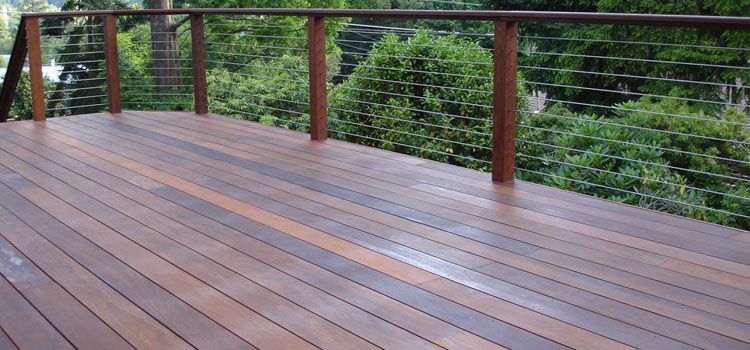 Installing IPE Decking in Encino, CA